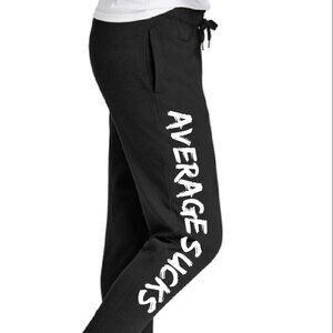 Average Sucks Joggers Size XS NWT